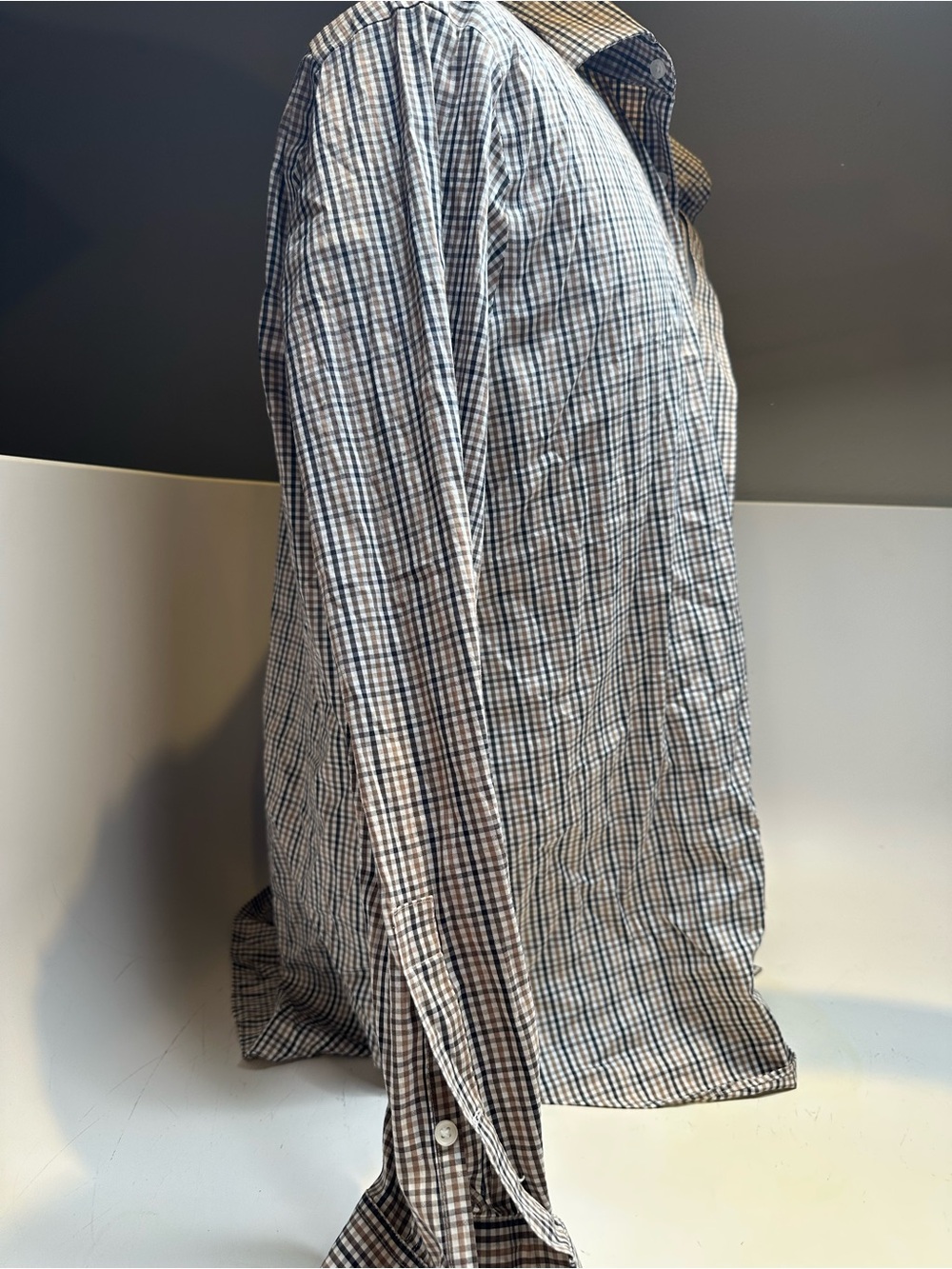 Checked Button-Down Shirt - Picture 2 of 4